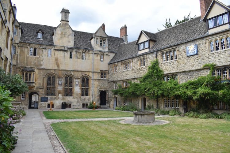 Front Quad looking towards Porters' Lodge Front Quad looking towards Porters' Lodge
