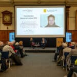 Gabriel Gatehouse at the 2025 Geddes Lecture