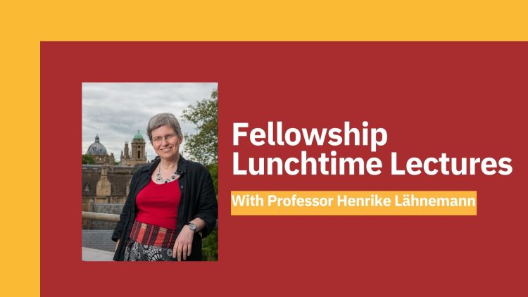 Henrike YouTube Thumbnail Lahnemann lunchtime lecture at Teddy Hall