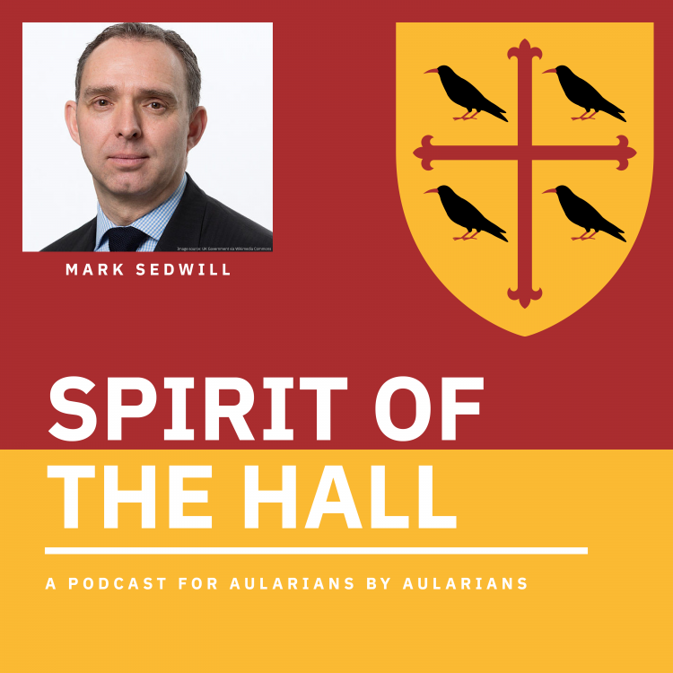 Instagram-Facebook Artwork for Spirit of the Hall Podcast_Mark Sedwill Mark Sedwill Spirit of the Hall podcast