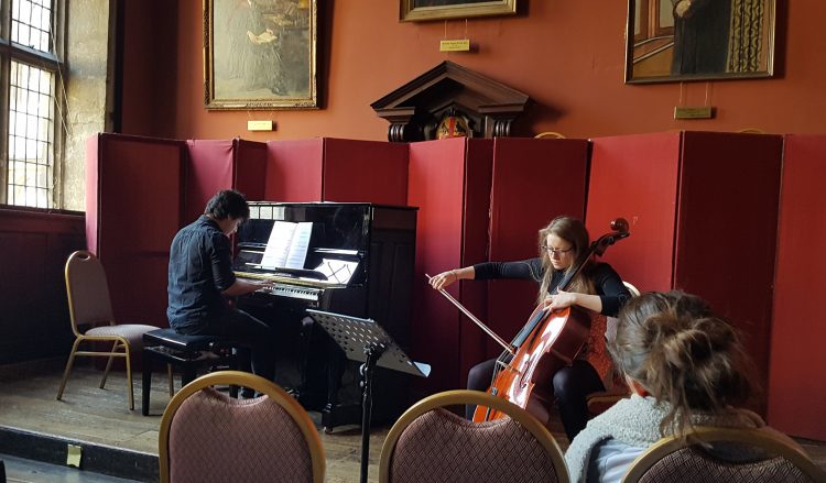 Lunchtime concert Lunchtime concert in the Old Dining Hall