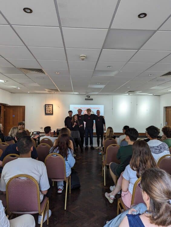 Oxford Imps at neuroscience of laughter 2023