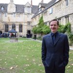 Shaun Evans as Morse, at St Edmund Hall