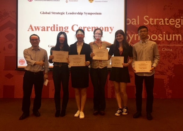 The group (including Sophie and Susana) who won the final competition The group (including Sophie and Susana) who won the final competition