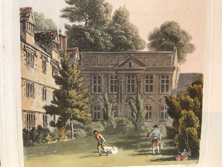 William Combe, A history of the University of Oxford, its colleges, halls, and public buildings. Volume II (London, 1814) William Combe, A history of the University of Oxford, its colleges, halls, and public buildings. Volume II (London, 1814)