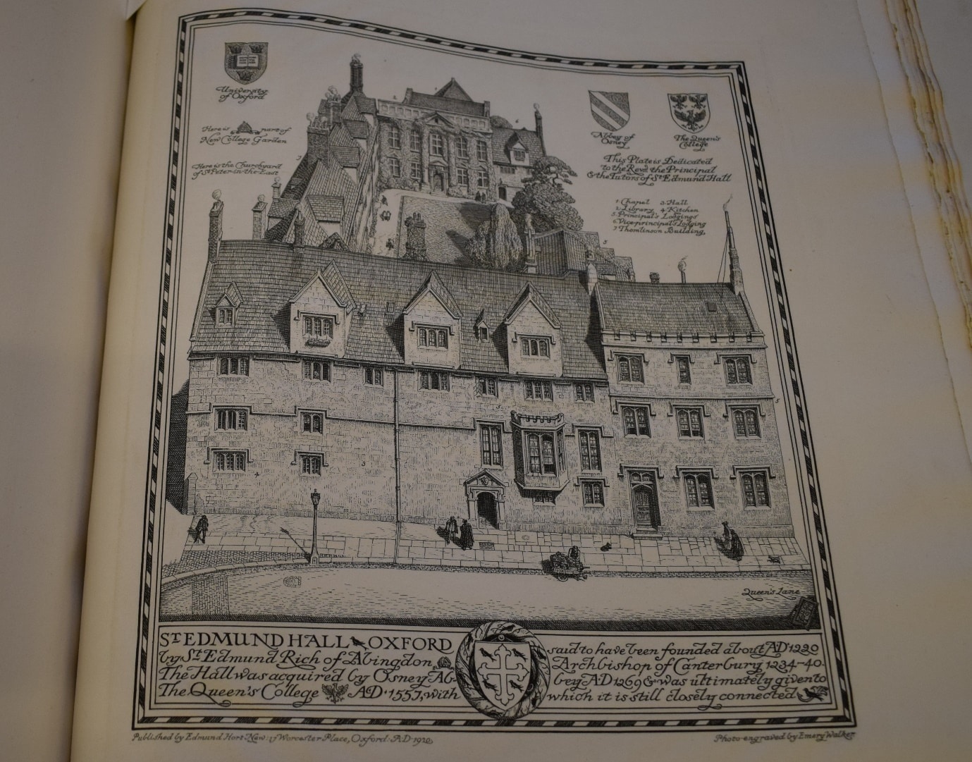 Edmund Hort New, New Loggan series prints of the University and College buildings of Oxford. (Oxford, 1907-31) Edmund Hort New, New Loggan series prints of the University and College buildings of Oxford. (Oxford, 1907-31)